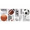 RoomMates All Star Sports Saying Peel & Stick Wall Decals